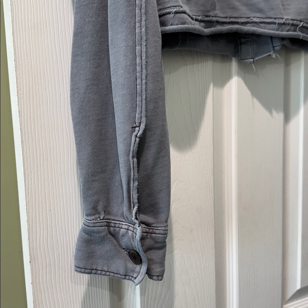 We The Free Cropped Shacket - Picture 8 of 12